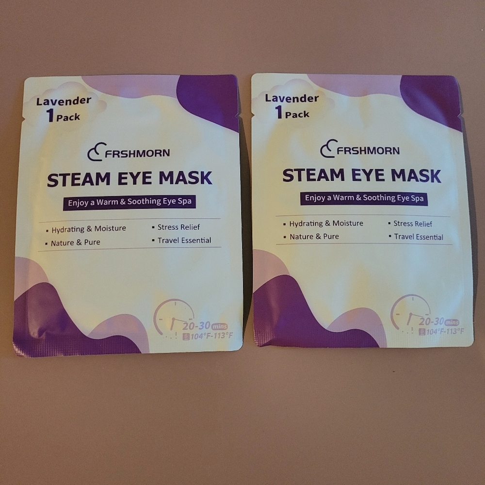 Lavender Steam Eye Mask